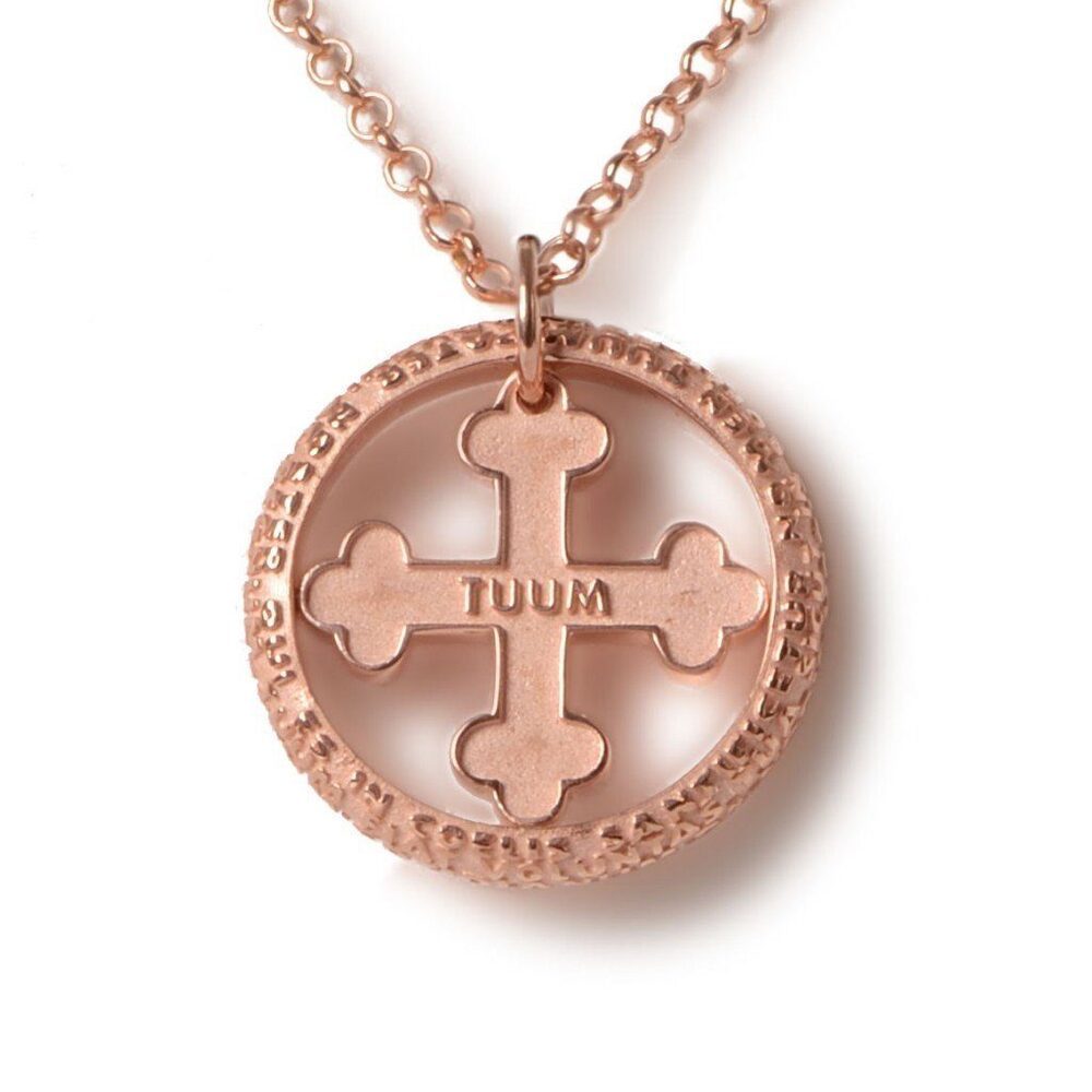 Tuum Flore Rosa Con Catena