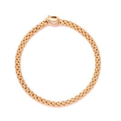 Fope Unica Bracelet Rose Gold 610B