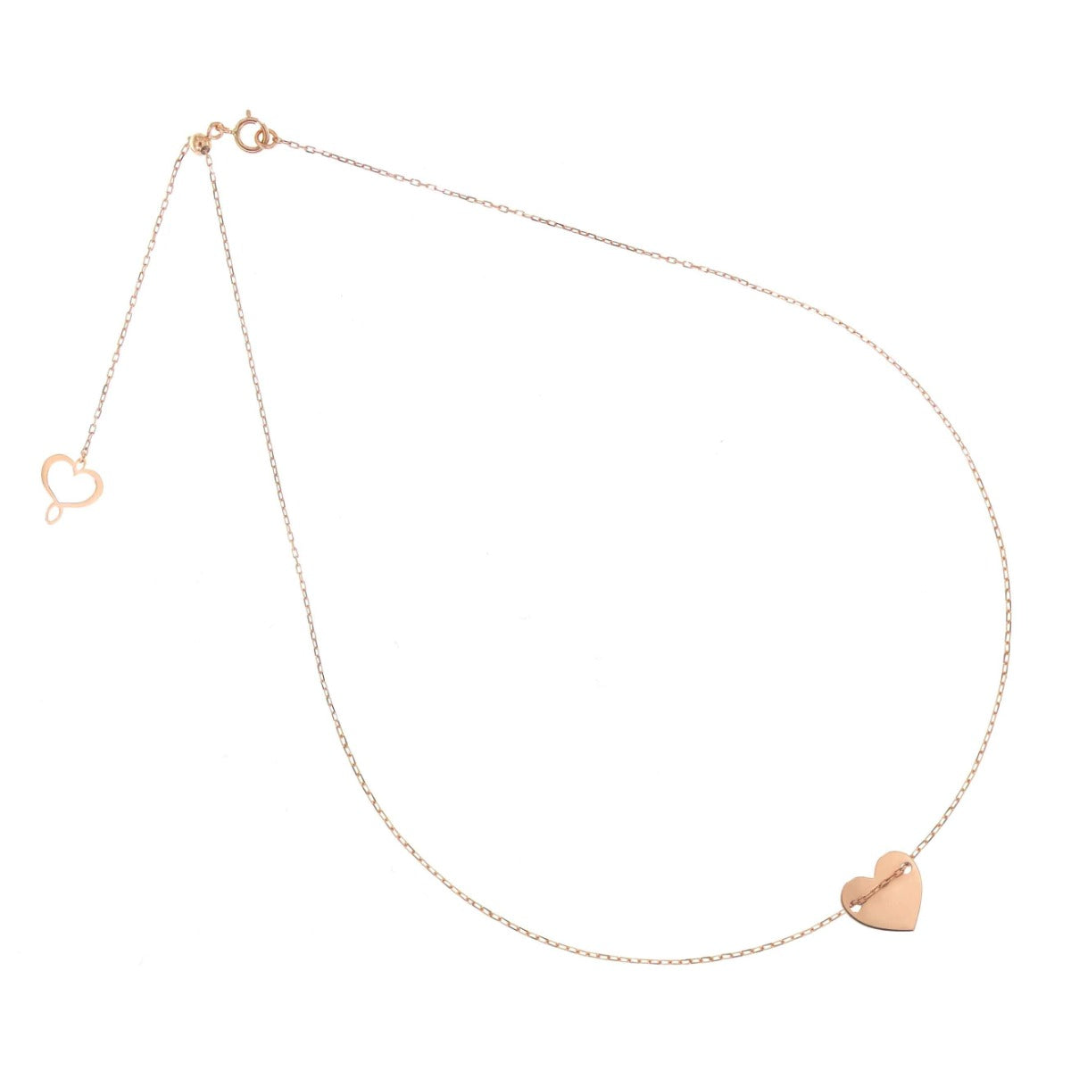 Maman et Sophie 18kt Gold Choker Bracelet with heart GHAUM2