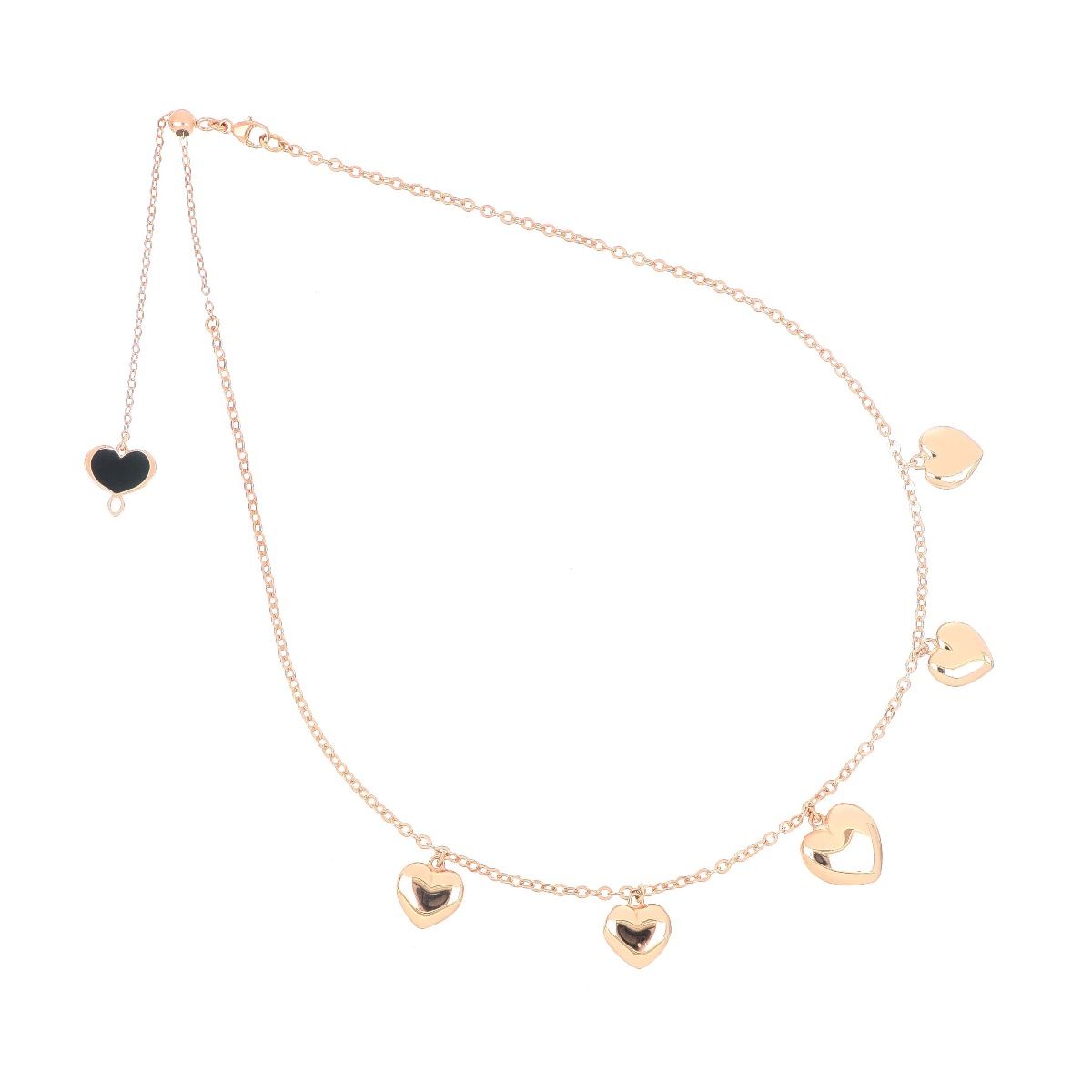 Maman et Sophie Choker With Five Bourbon Hearts GHBRB5