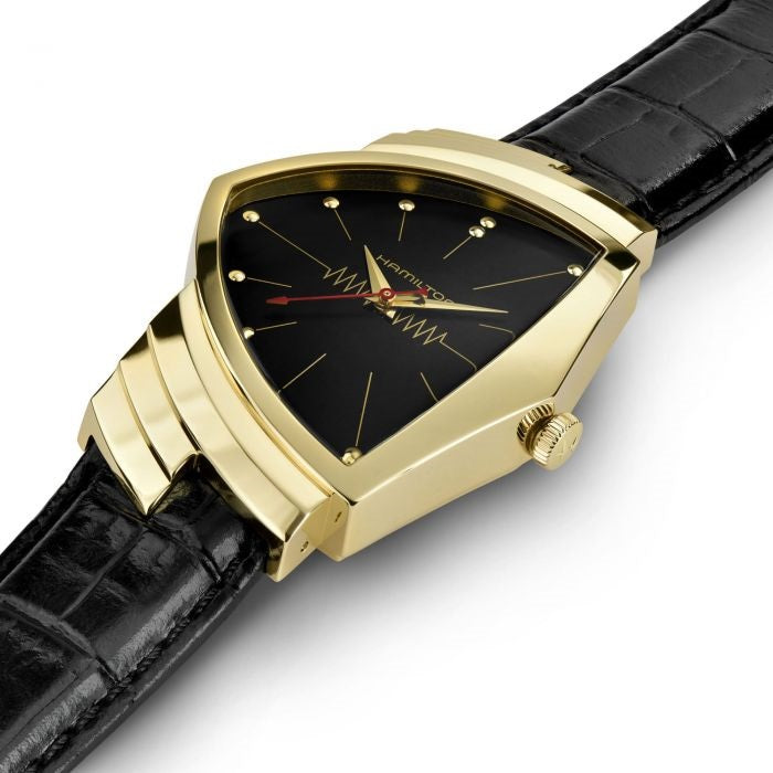 Hamilton Ventura Quartz Gold Limited Edition H24311730