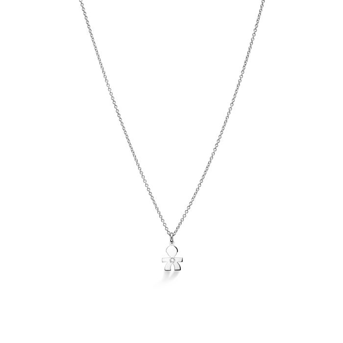 Le Bebè Le Briciole White Gold and Diamond Baby Pendant LBB333