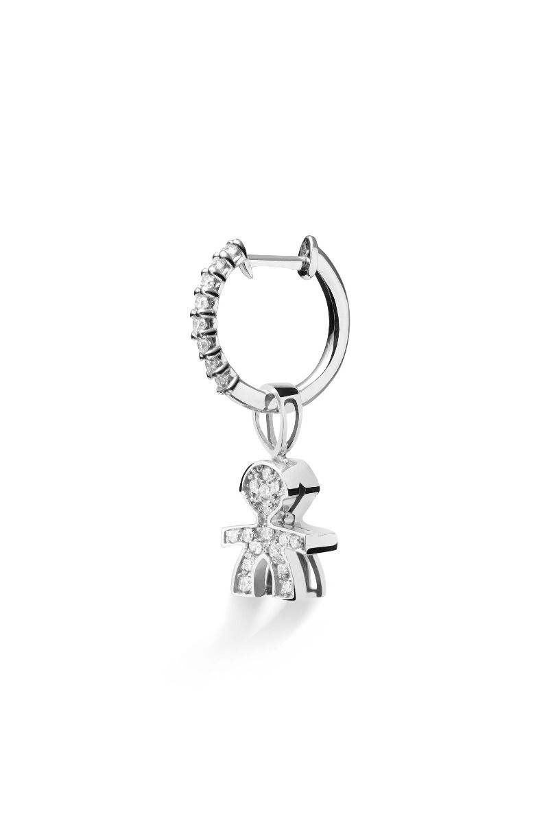 the babies Mono Earring I Pavè Baby LBB542