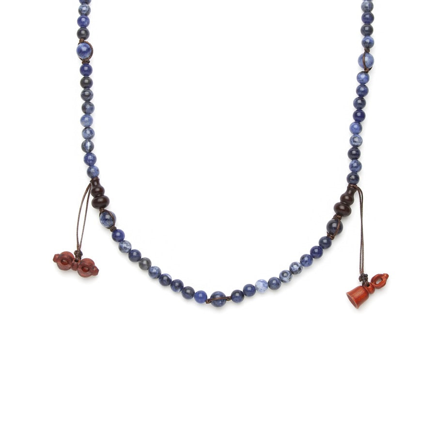 Tamashii Mundra Corto Sodalite Necklace NHS1600-51