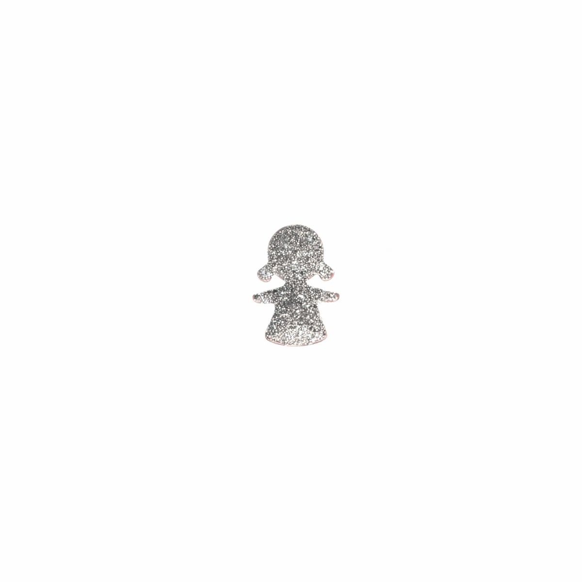 Maman et Sophie Orecchino Bimba Oro Rosa 18kt Polvere Diamanti Cromo ORBAM4XK