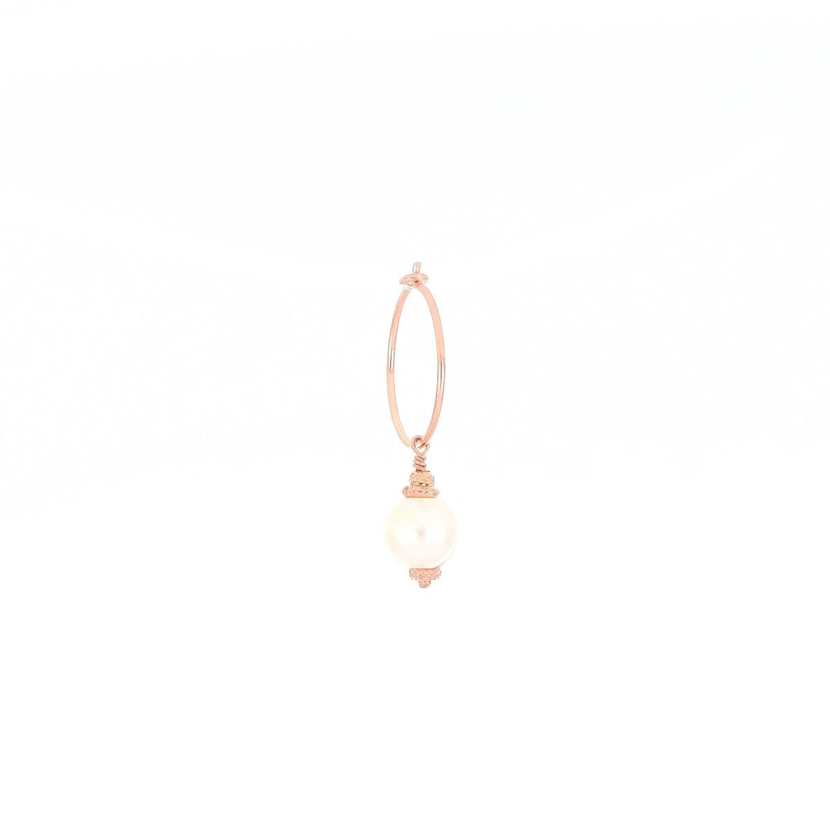 Maman et Sophie Small White Pearl Earring ORLAB0B