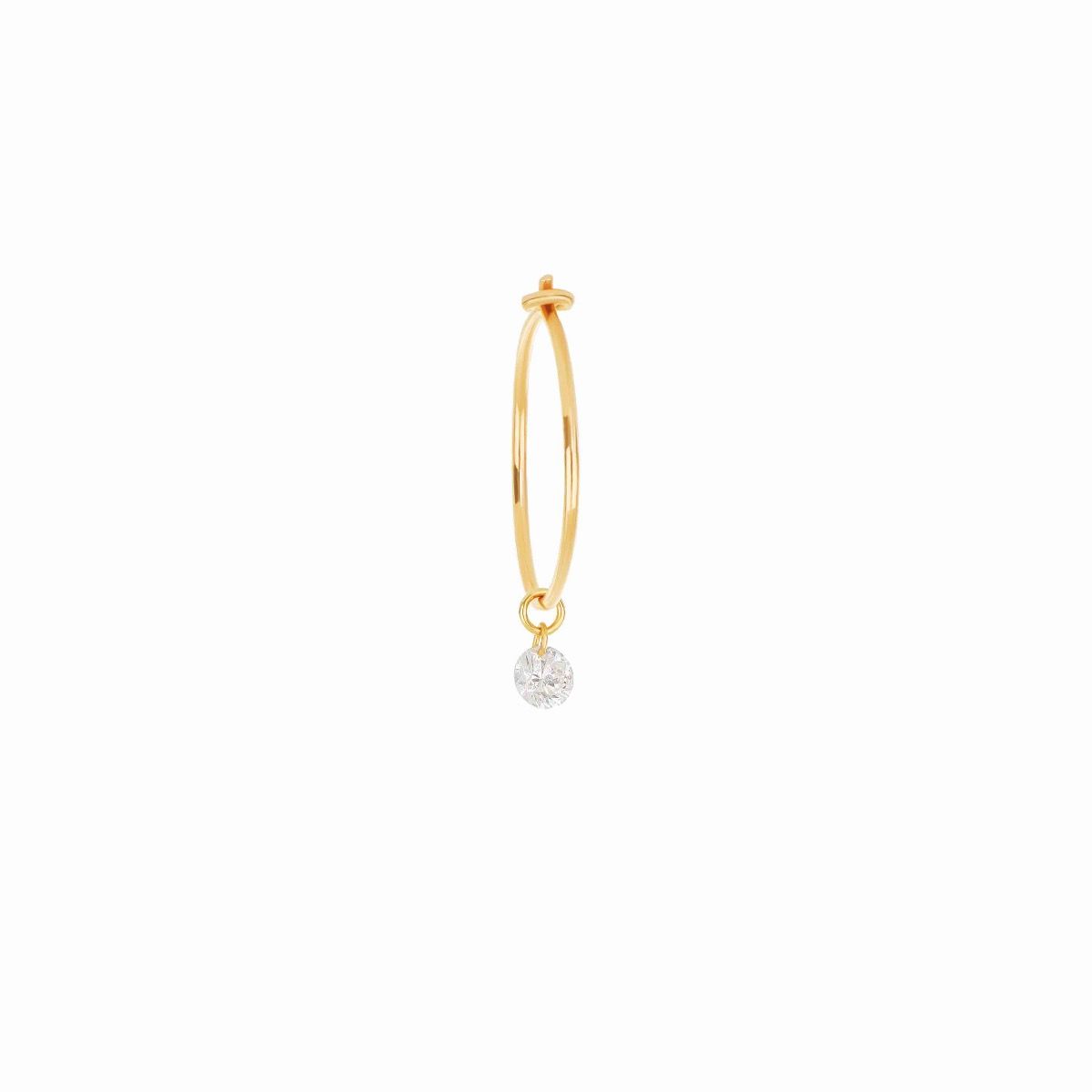 Maman et Sophie Orecchino diamante nudo oro giallo 18kt ORNUD95 ct.0.05