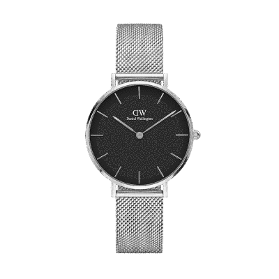 Daniel Wellington Petite Sterling 32 Black