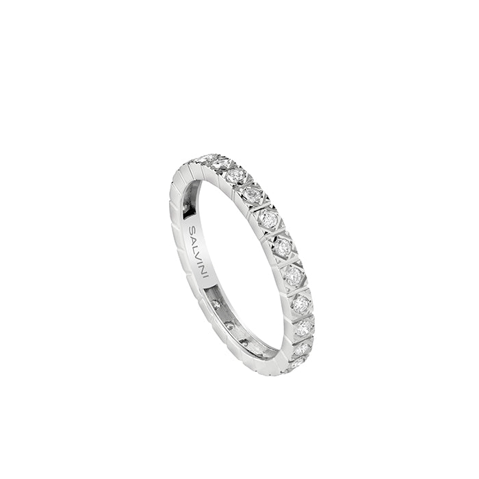 Salvini Ring in White Gold and Diamonds 0.35 ct