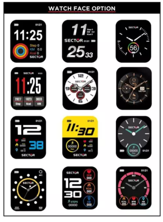 Orologio Smartwatch Sector S03 R3251282002