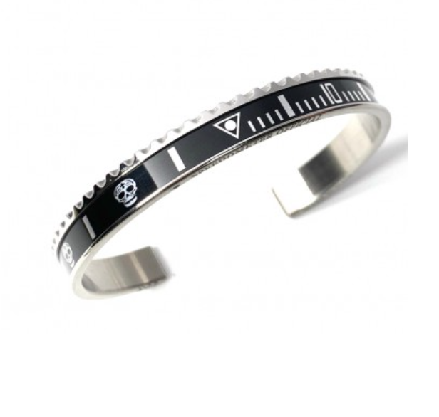Speedometer Official Bracciale Skull Nero
