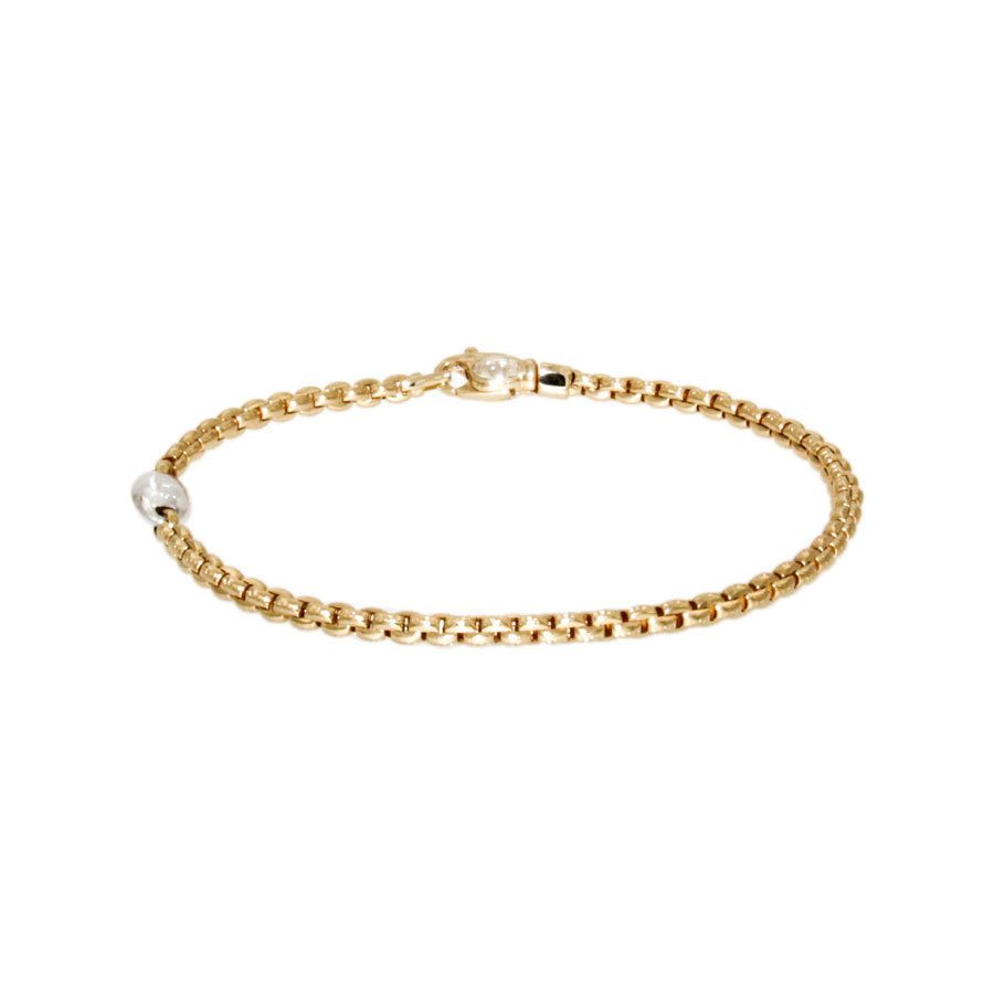 Fope Eka Tiny Bracelet 730B Yellow Gold