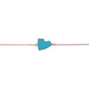 Netali Nissim Small Heart Bracelet Turquoise Enamel