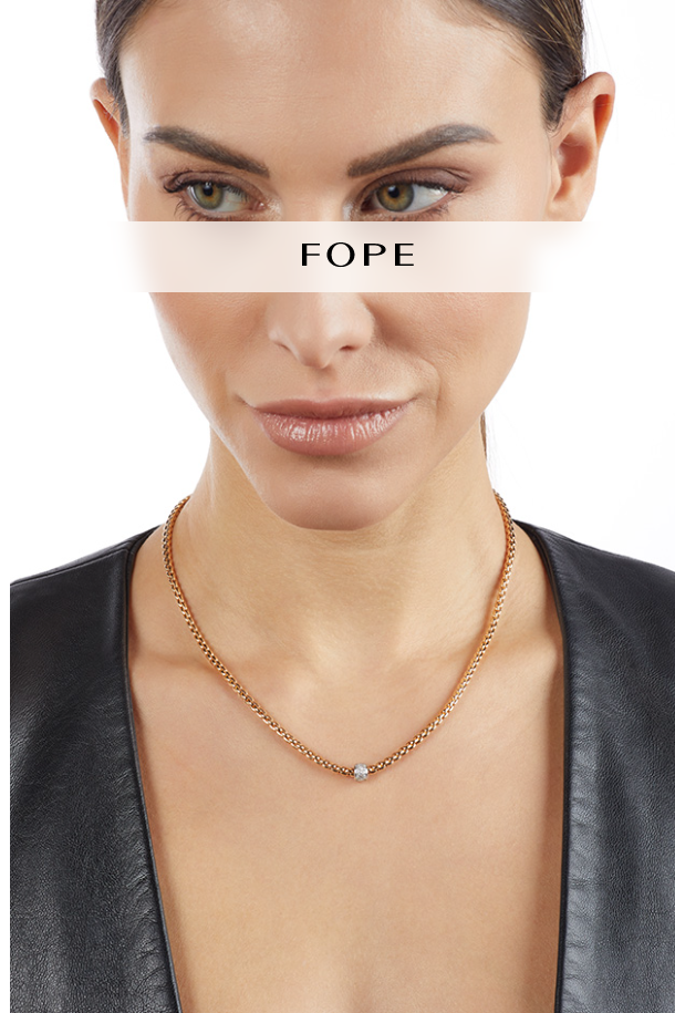 Fope Eka Tiny Necklace 730CPAVE