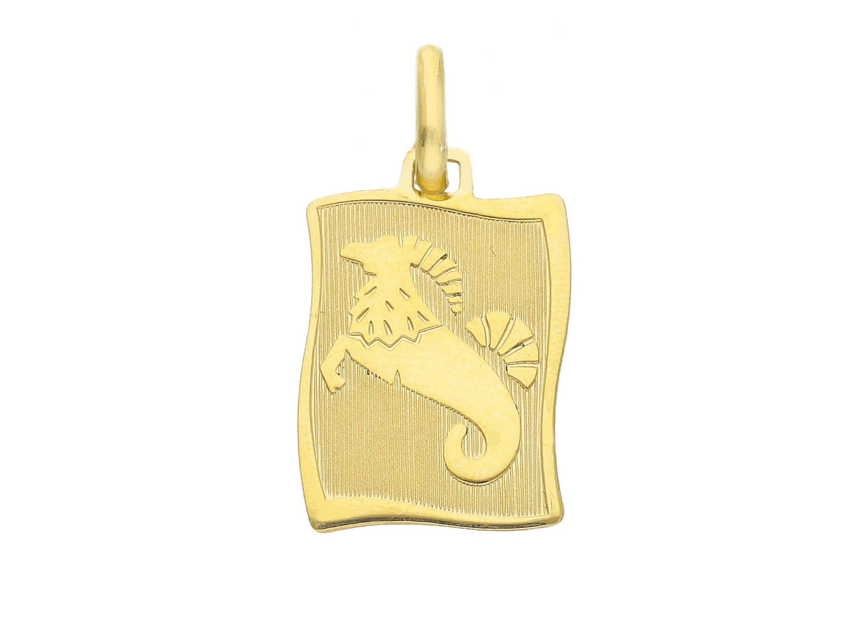Ciondolo Segno Zodiacale in Oro Giallo 18kt Capricorno