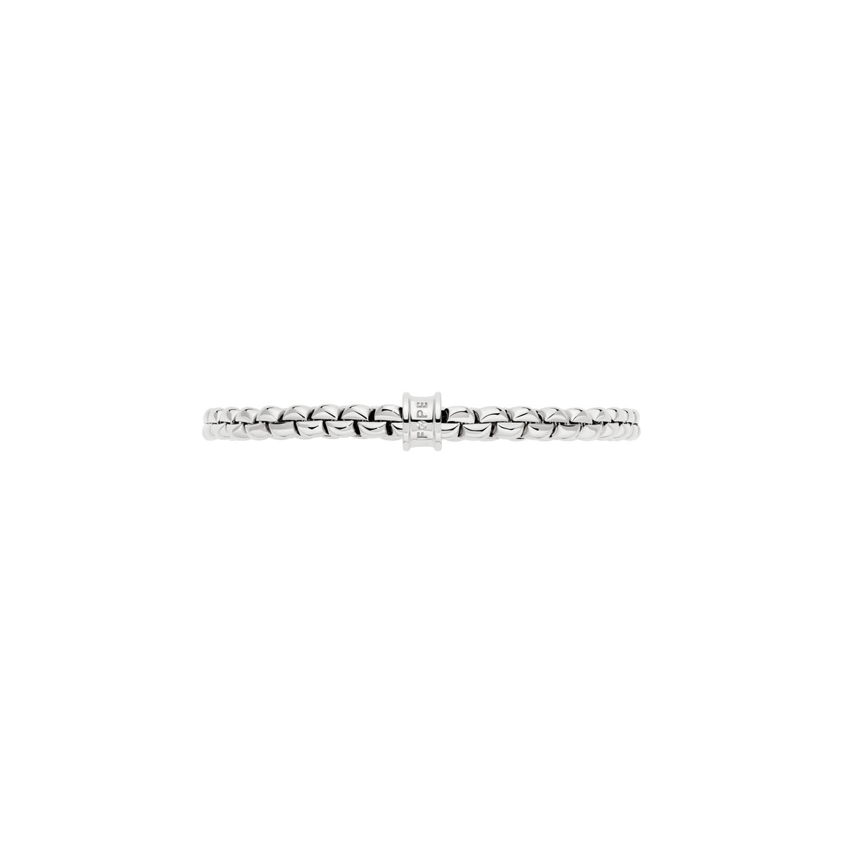 Fope Bracciale FLEX IT EKA Oro Bianco 01M10BX