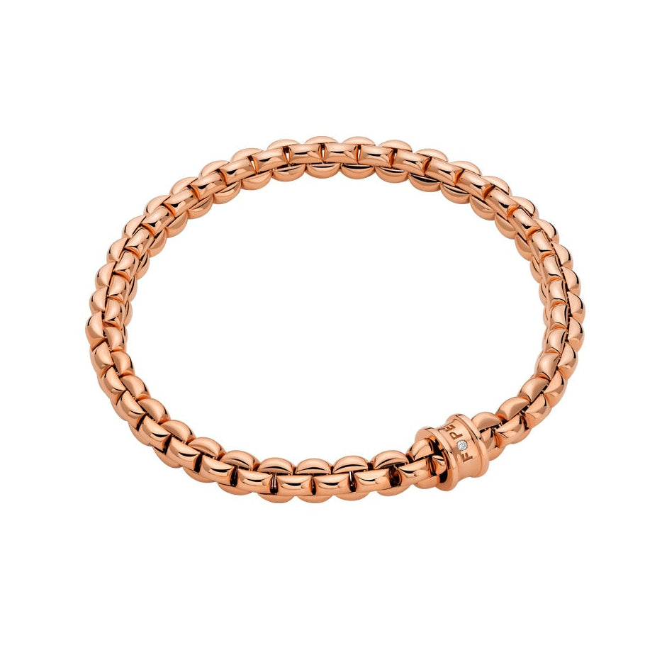 Fope Bracciale FLEX IT EKA Oro Rosa 01M10BX