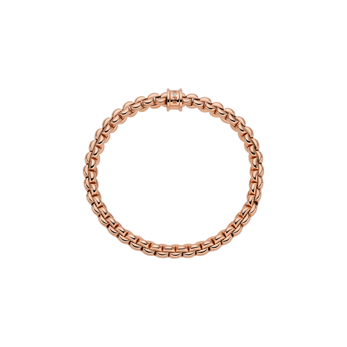 Fope Bracciale FLEX IT EKA Oro Rosa 01M10BX