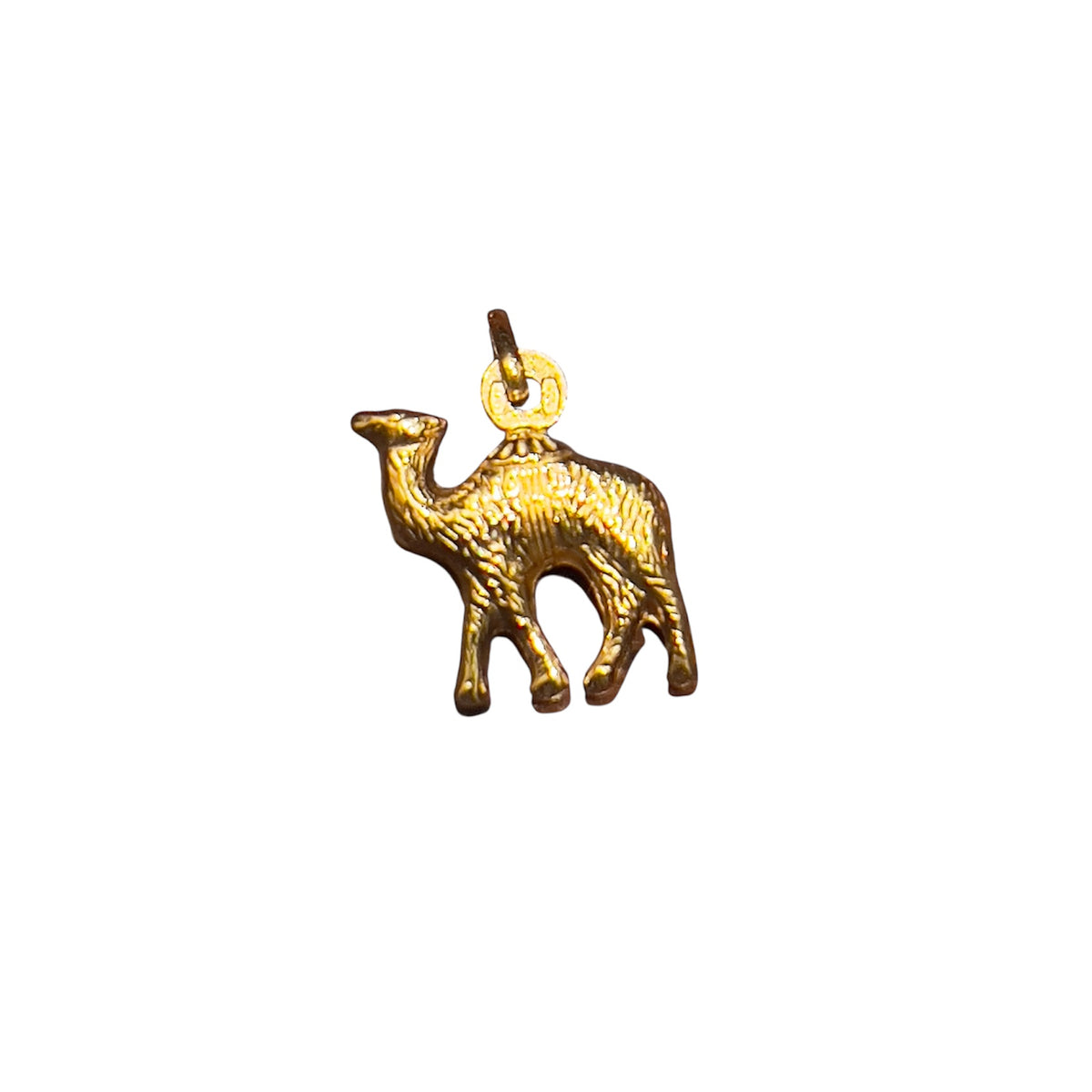 Paddle Racket Pendant in 18kt Yellow Gold