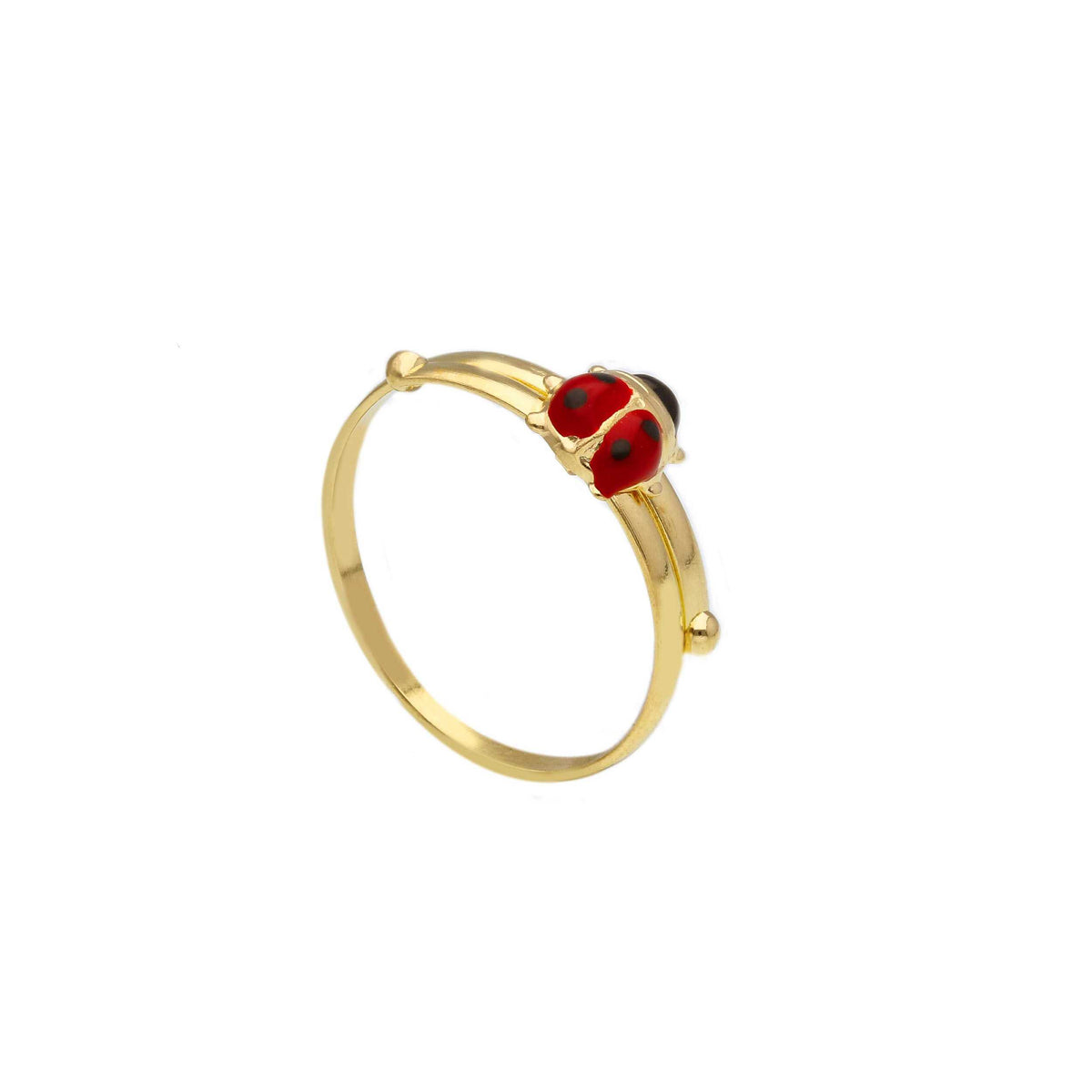 18kt Yellow Gold Heart Ring