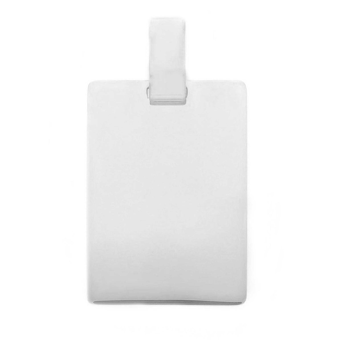 Medaglia 30 x 20 mm in Oro Bianco 18kt