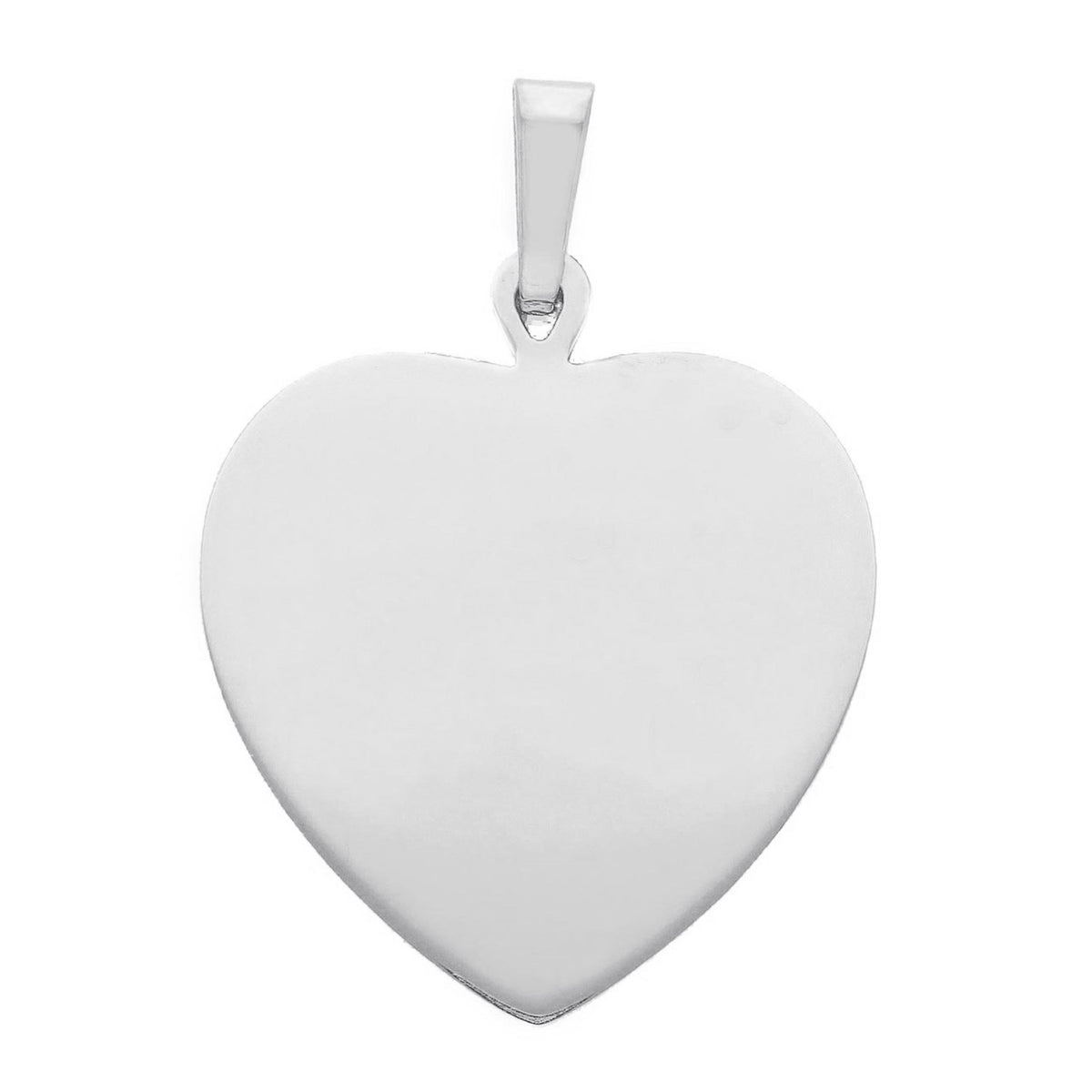 Ciondolo Cuore in Oro Bianco 18kt