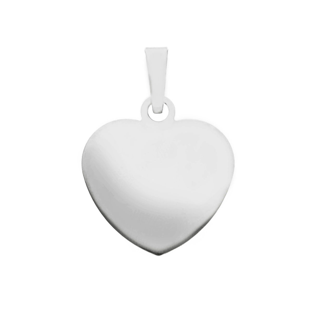 Ciondolo Cuore in Oro Bianco 18kt
