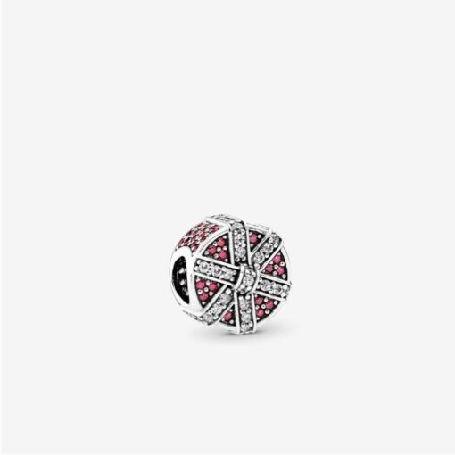 Pandora Charm Regalo Rosso Scintillante 792006CZR