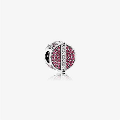 Pandora Charm Regalo Rosso Scintillante 792006CZR