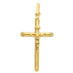 Croce con Cristo in Oro Giallo 18kt