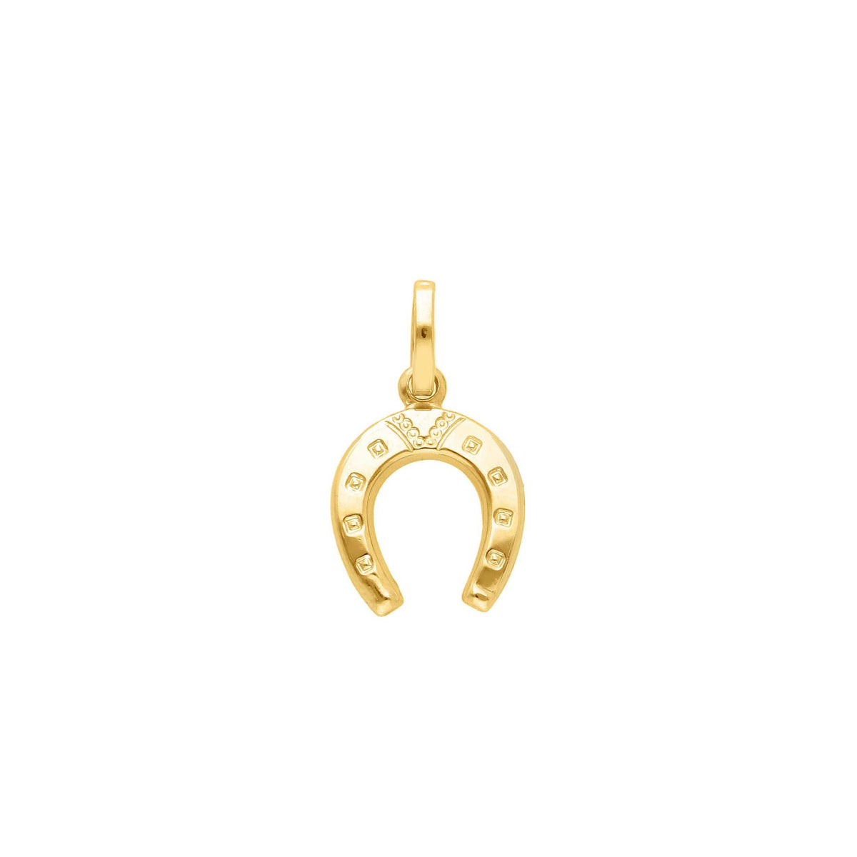 Four-leaf clover pendant in 18kt yellow gold