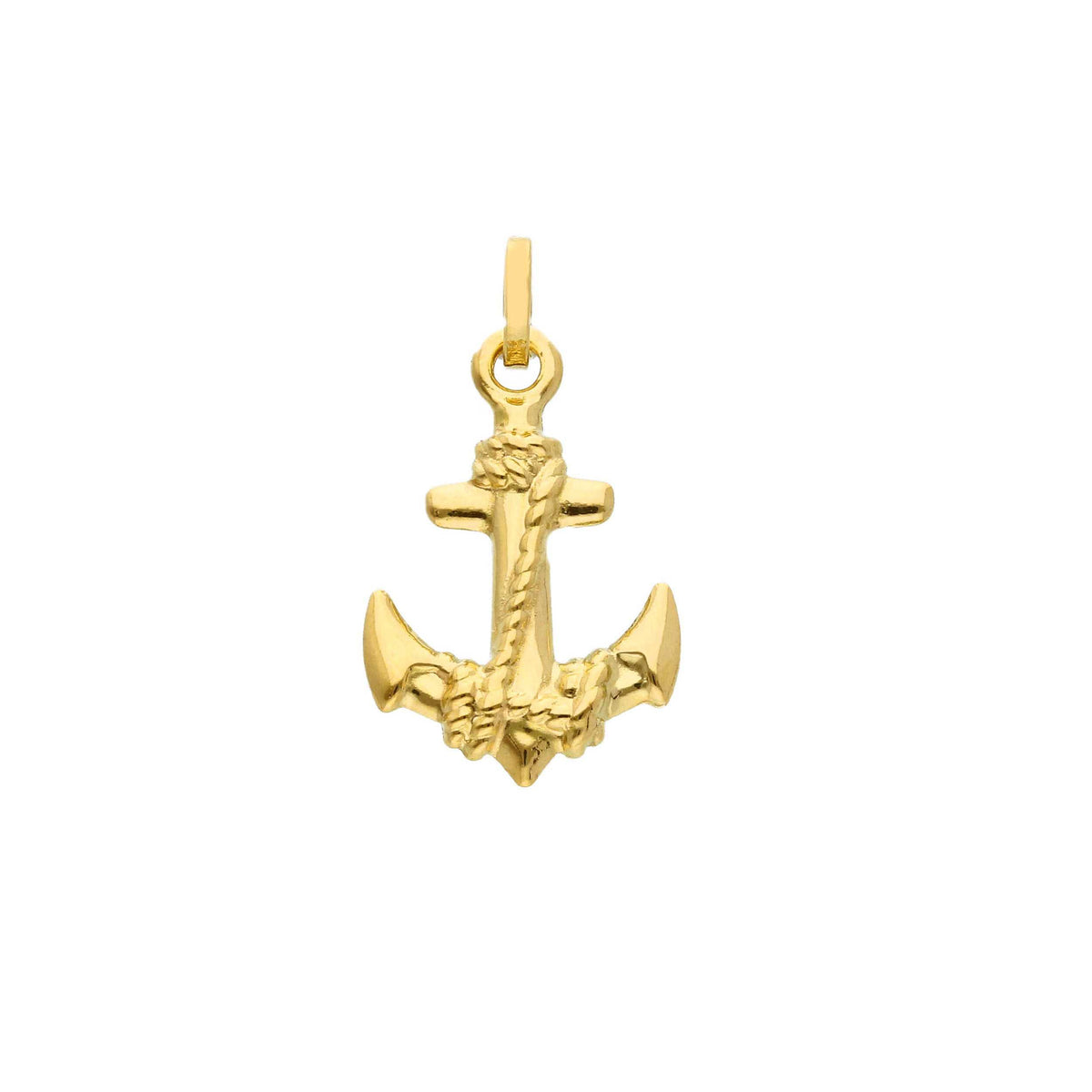 Anchor Pendant in 18kt Yellow Gold