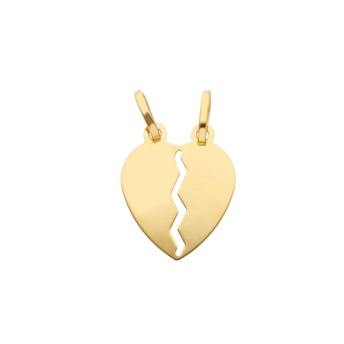  Heart Pendant in 18kt Yellow Gold
