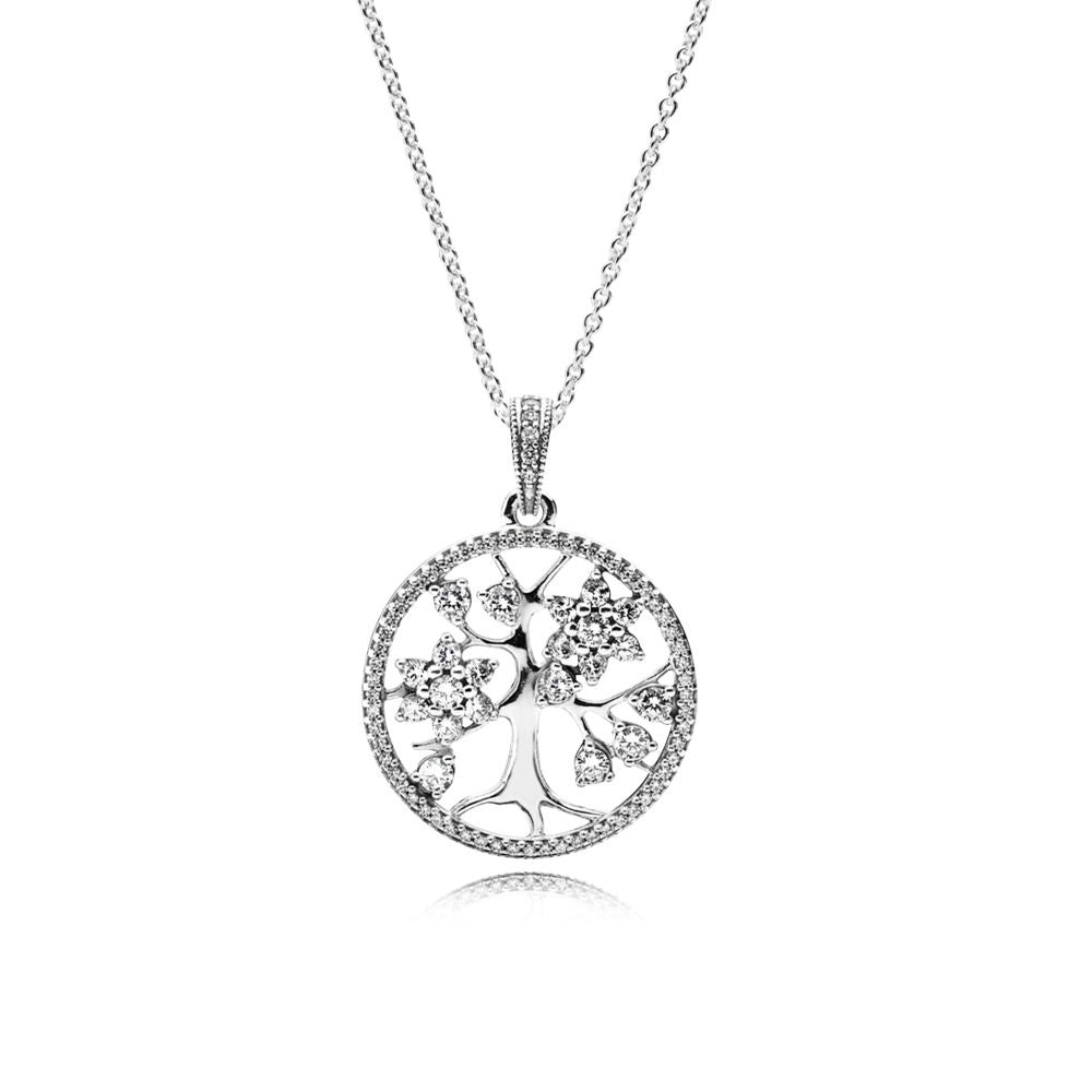 Pandora Collana Con Pendente Albero Genealogico 390384CZ