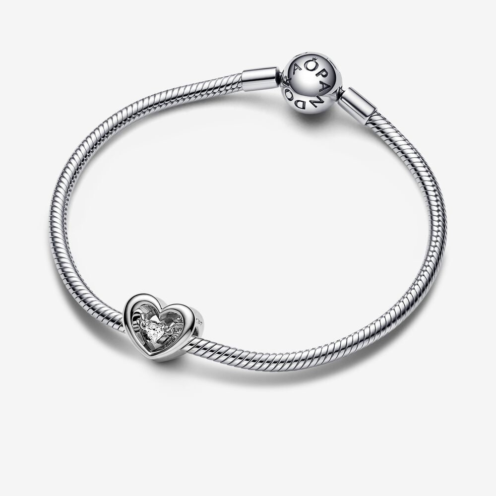 Pandora Charm Cuore Splendente con Pietra 792493C01