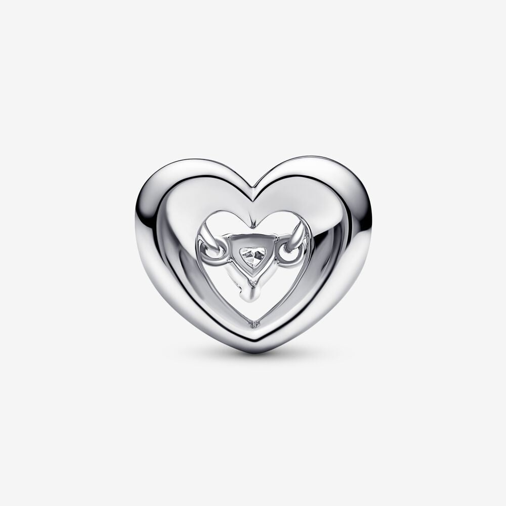 Pandora Charm Cuore Splendente con Pietra 792493C01