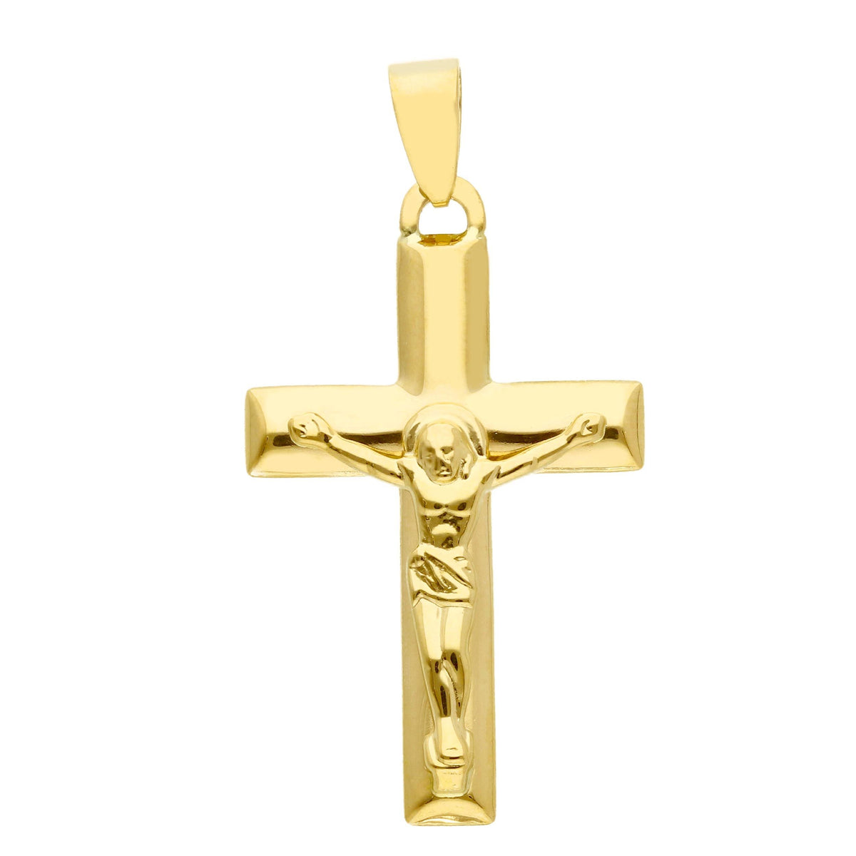 Croce con Cristo in Oro Giallo 18kt 162166