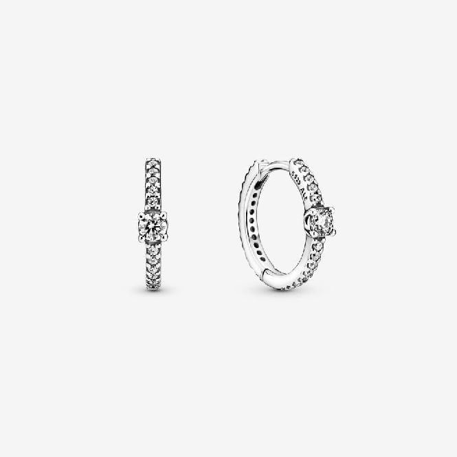 Pandora Orecchini Cerchi con Pietre 299406C01