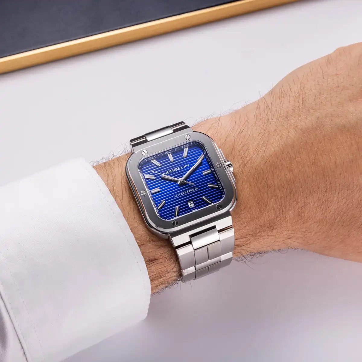 Herbelin Cap Camarat Square Automatic 39mm 1646B115