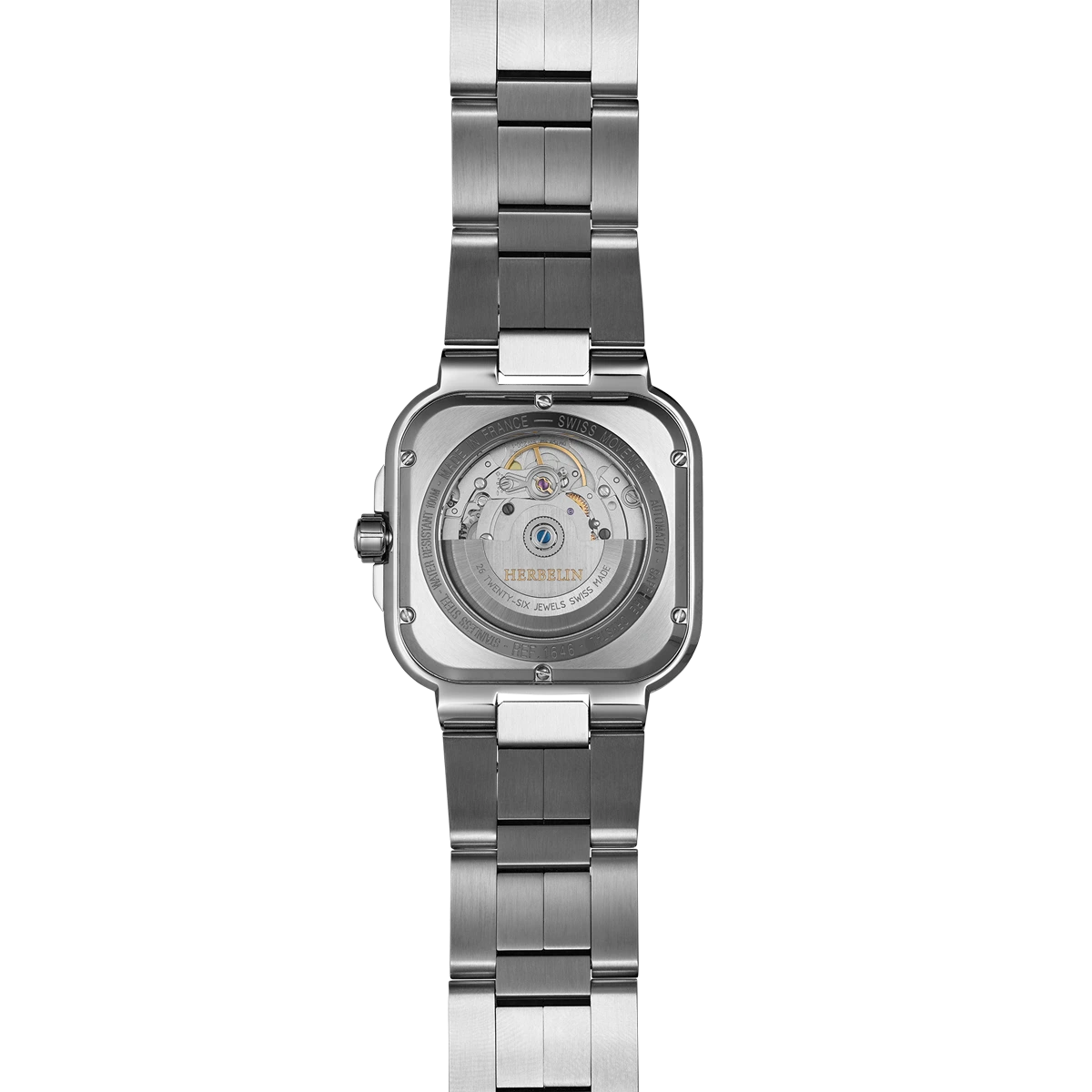 Herbelin Cap Camarat Square Automatic 39mm 1646A14CA