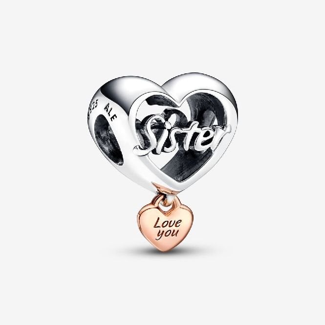 Pandora Charm Cuore Sorella 782244C00