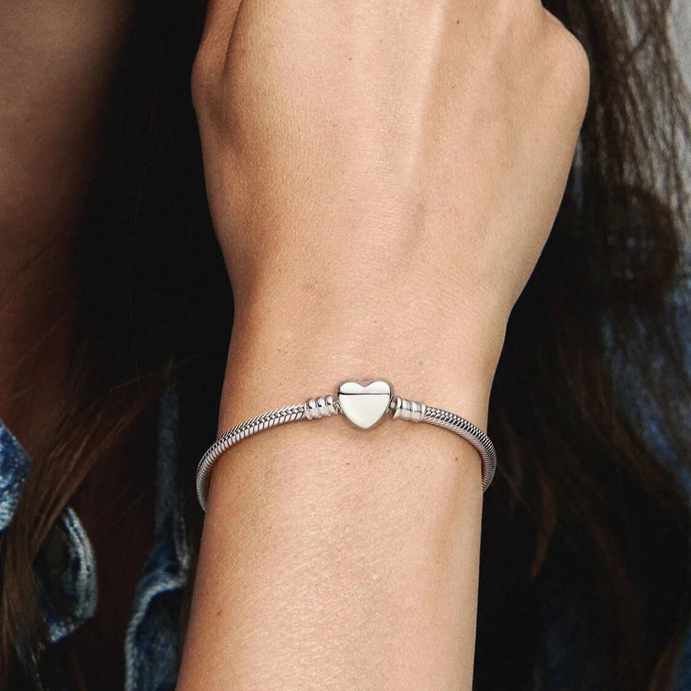 Pandora Bracciale Chiusura Cuore Personalizzabile 599206C00