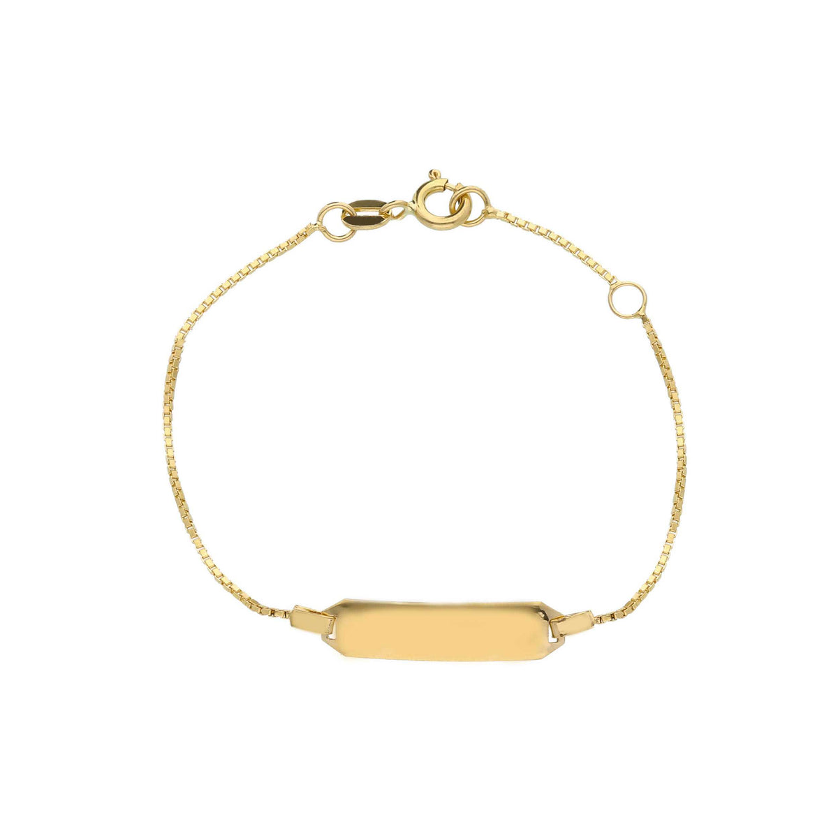 Tag Bracelet in 18kt Yellow Gold