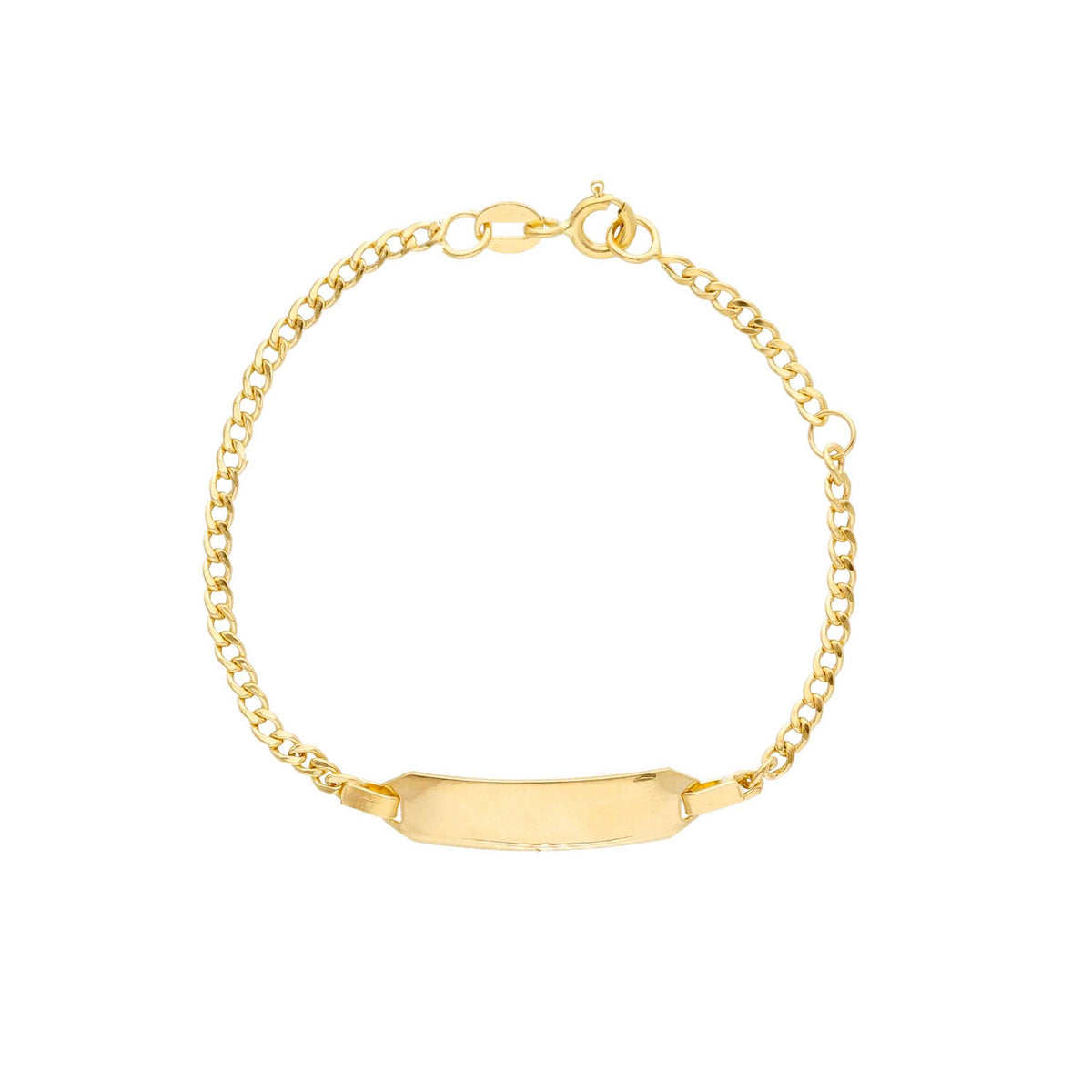 Tag Bracelet in 18kt Yellow Gold