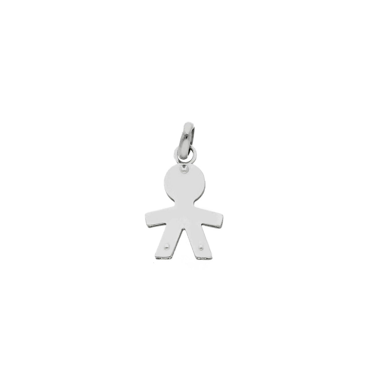 Ciondolo Bimbo Piccolo in Oro Bianco 18kt
