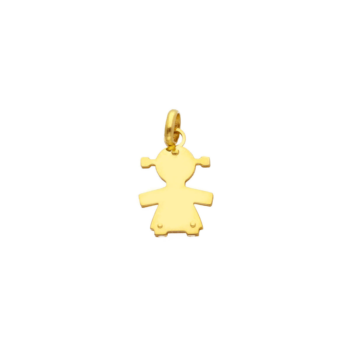 Ciondolo Bimba Piccolo in Oro Giallo 18kt