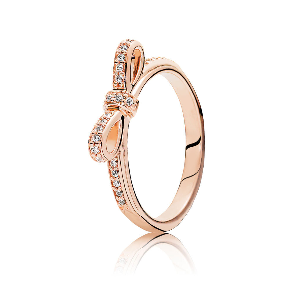 Pandora Anello Fiocco Scintillante 180906CZ