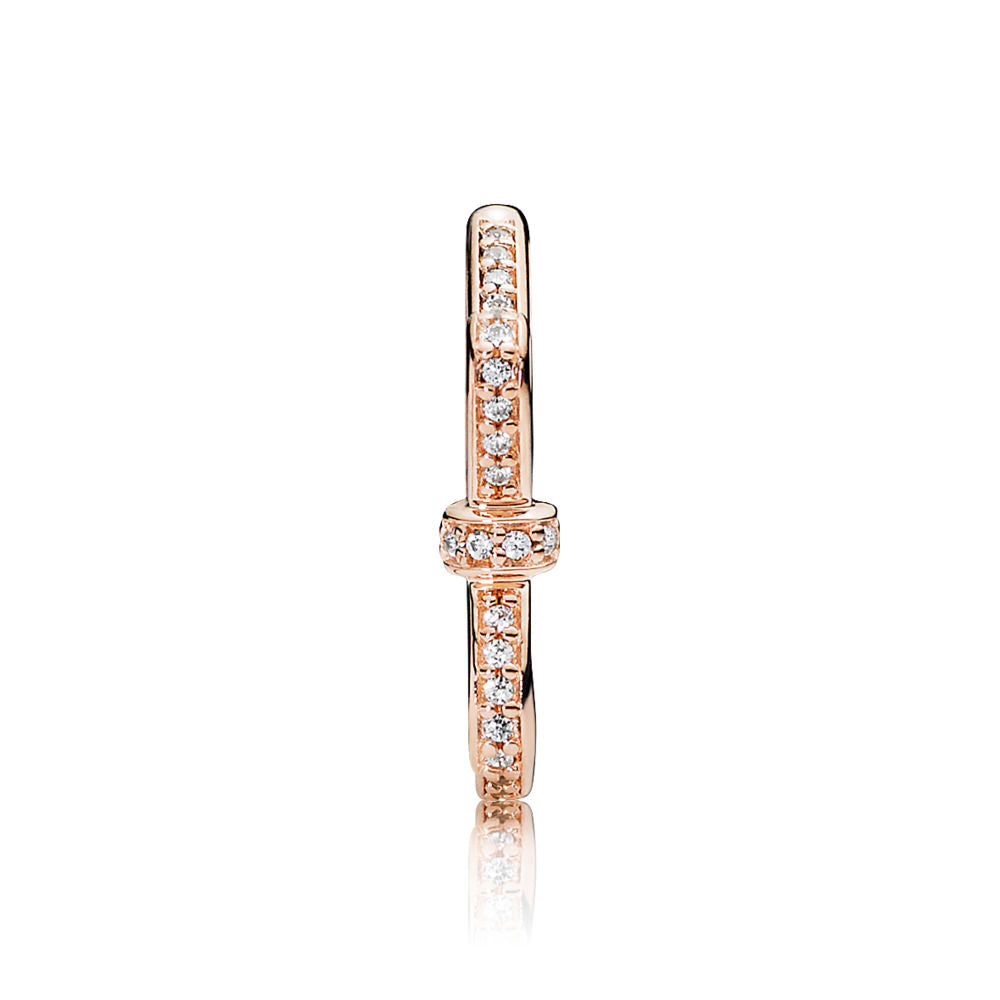 Pandora Anello Fiocco Scintillante 180906CZ