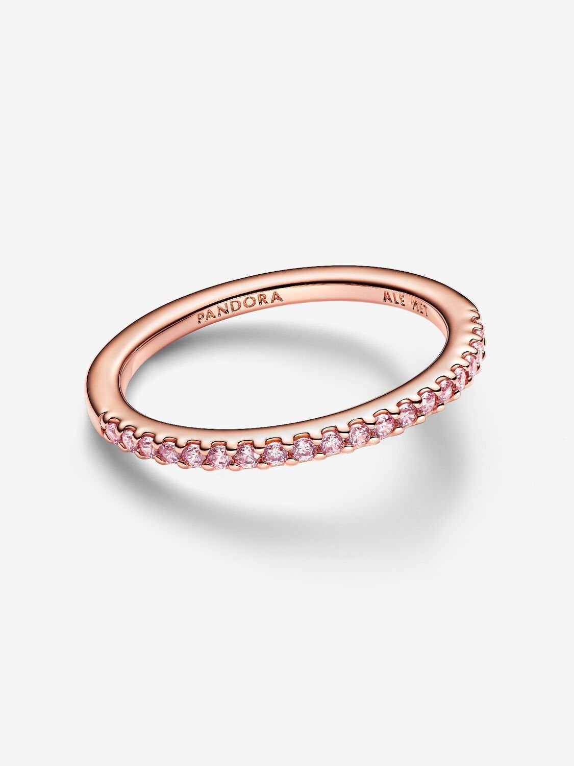 Pandora Anello Pavè Fascia Sottile 182999C01