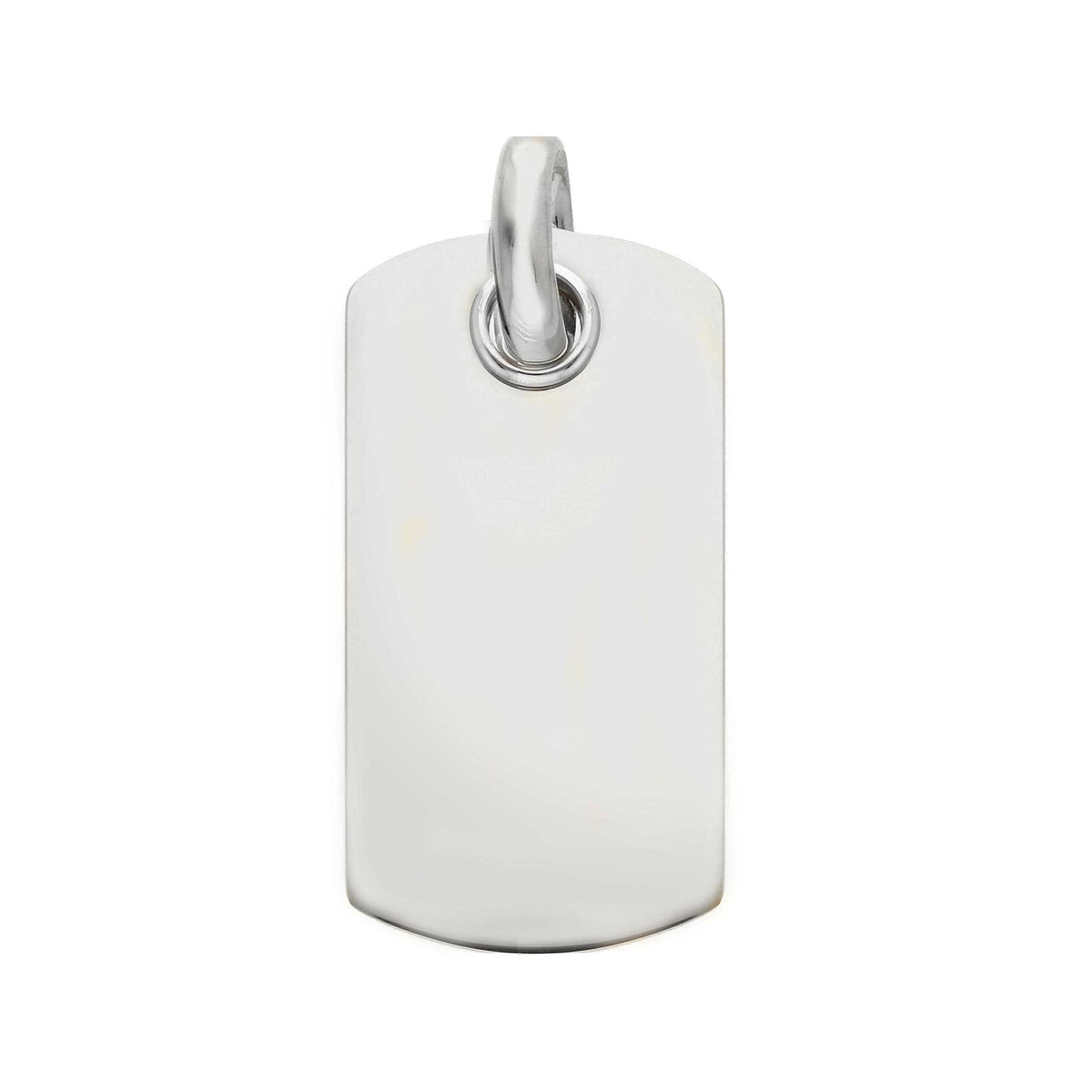 Round Medal Pendant in 18kt Yellow Gold 17mm